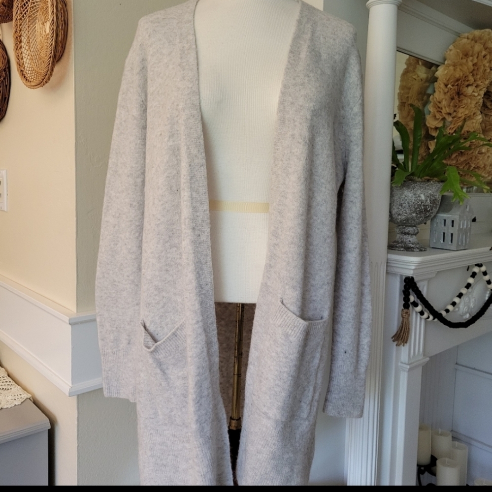 Madewell Kent Gray Cardigan